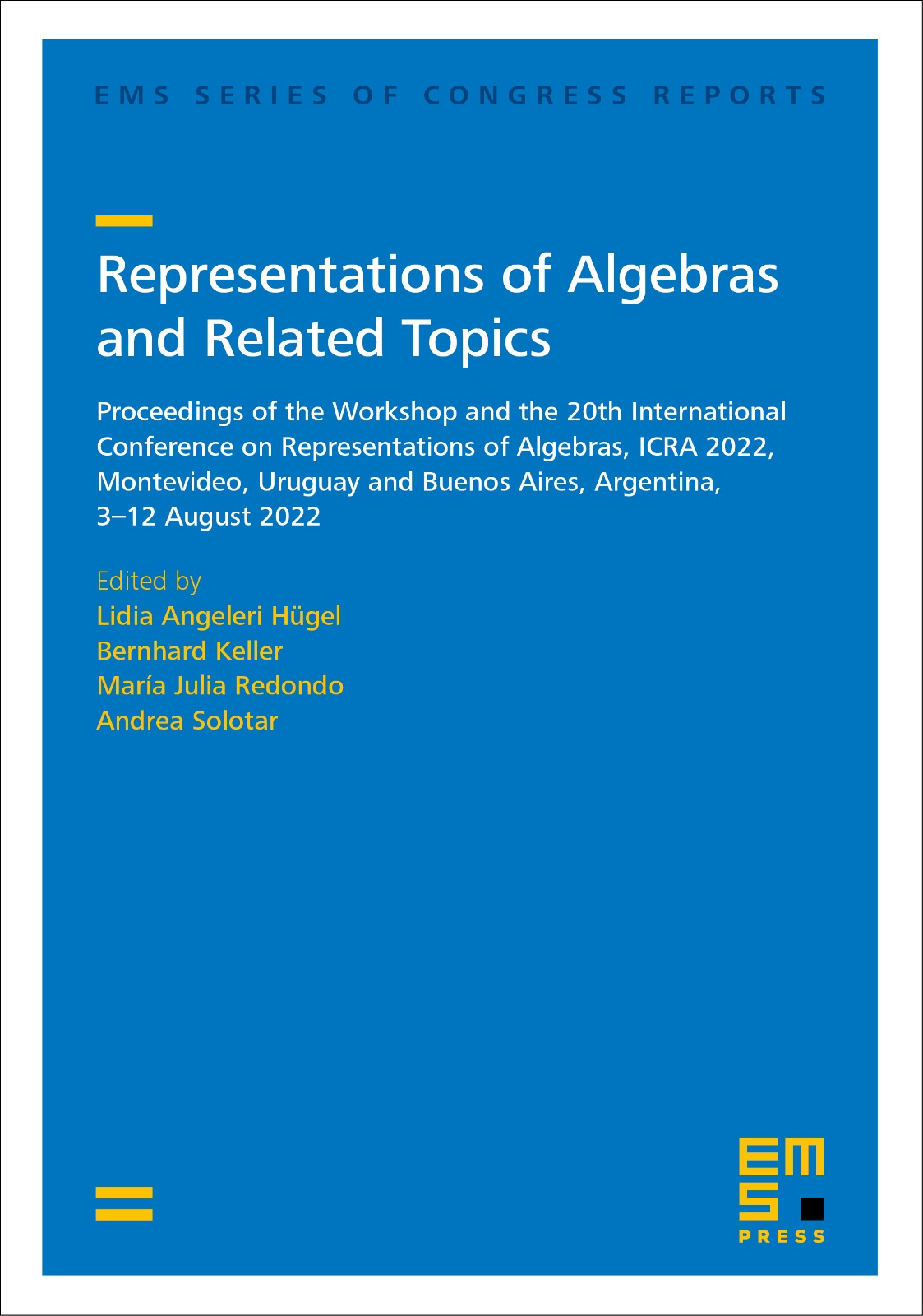 Representations of Algebras and Related Topics
